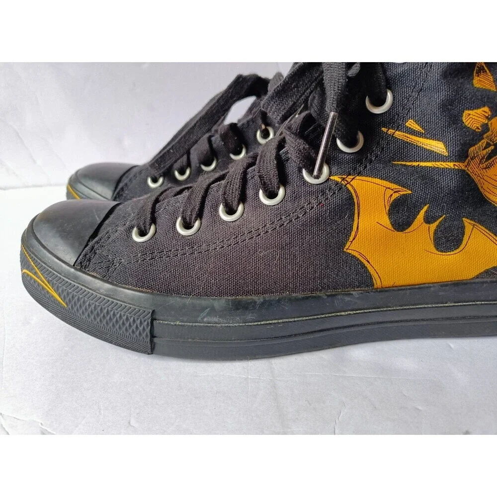 Converse All Star Chuck Taylor Batman Shoes Men's 9 All Over Print High Top